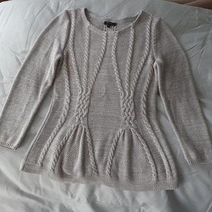 *EUC* Cupido Size M Wheat and Tan sweater